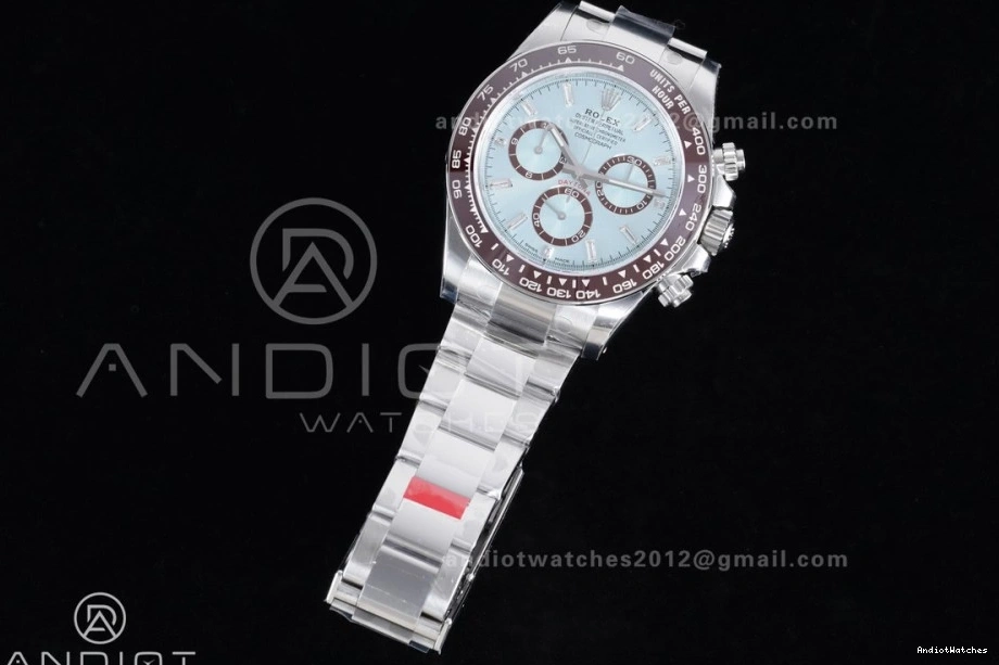 on VS4131 SS VSF Edition Crystal Blue Braclet Dial 1:1 126506 V2 904L Steel Youthful Daytona Ice Best (Weighted) 795 0809